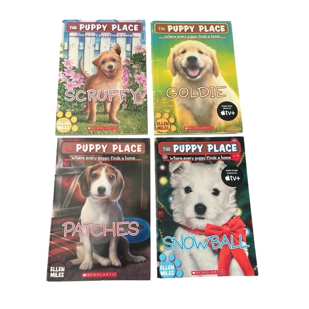 The Puppy Place Book Set by Ellen Miles (4)